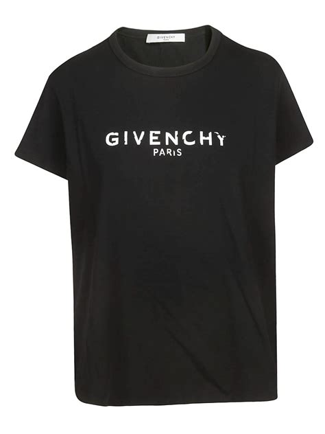 givenchy womens black t shirt